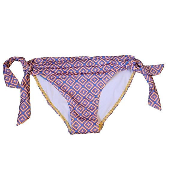 Koral geometric side tie bikini bottom - Picture 1 of 5
